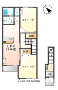 CHARME MAY (シャルム メイ)【2階】の間取り