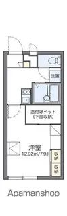 レオパレスFLUORITE【2階】の間取り