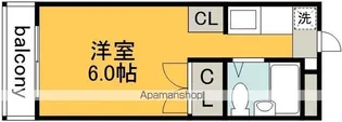 エバーグレース矢野口【2階】の間取り