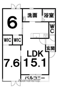 SCRIM(スクリム)【1階】の間取り