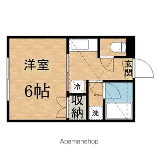 メゾンドラック【2階】の間取り