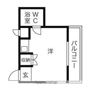 サンメゾン安田【301号室】の間取り