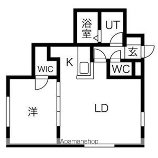 スノーチャイルド一番町【2階】の間取り