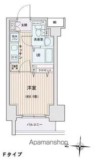 エスティメゾン錦糸町Ⅱ【8階】の間取り