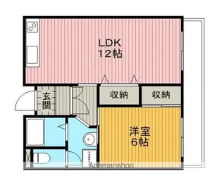 プルミエール豊中【3階】の間取り