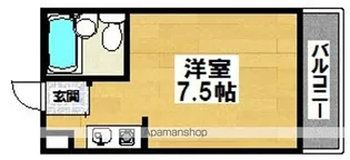 ヒルズ土師【312号室】の間取り