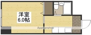 富田町共同ビル【5階】の間取り