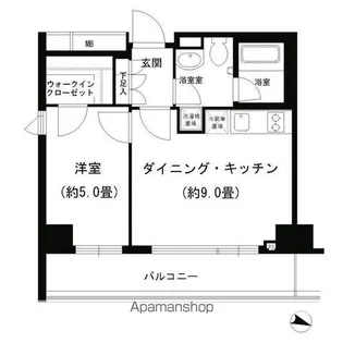 PORTO PARTIRE YOKOHAMA【2階】の間取り