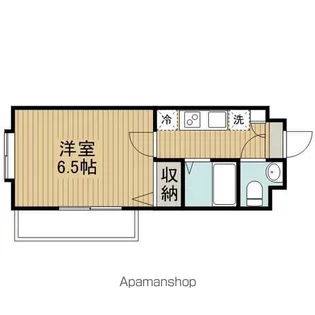 クレール東高円寺【201号室】の間取り
