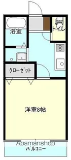 エルコート大貫【102号室】の間取り