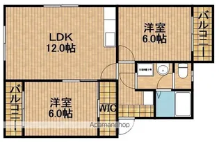 マンションフロイデ【305号室】の間取り