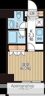 CITY LUX TOBE【10階】の間取り