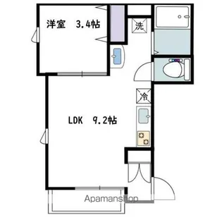 カバリーノ小田原【2階】の間取り