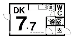 ハウスドルフィン【2階】の間取り