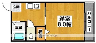 エヌカレドニア堺【6階】の間取り