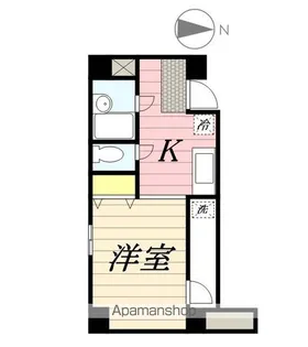 メゾン・ド・星ヶ丘セーヌ【501号室】の間取り