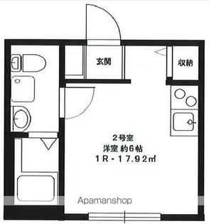 SOUTH LAGOON庚台A棟【1階】の間取り
