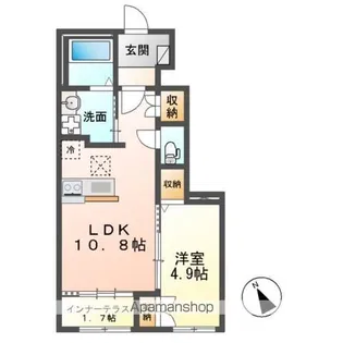 LA PORTA(ラ・ポルタ)【1階】の間取り