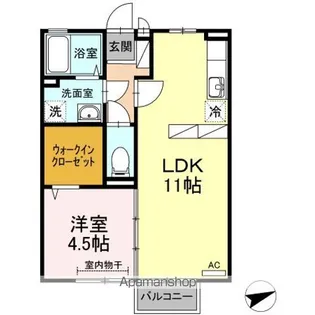 ラフィーネ【2階】の間取り