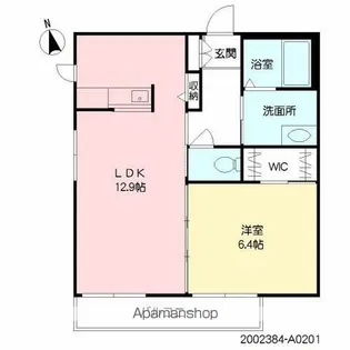 シャーメゾンKT【2階】の間取り