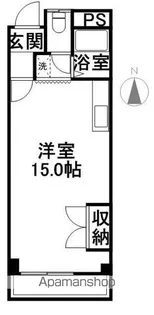 泉ビル【401号室】の間取り