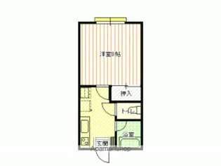 グローリーM2【2階】の間取り