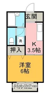 ルカハウス庄内【2階】の間取り