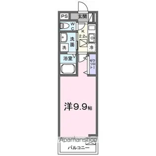 ブリュージュ テラス【1階】の間取り