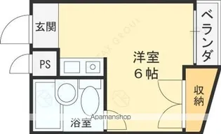 プレアール鴻池【4階】の間取り