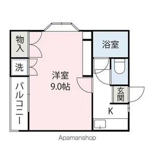 ニュークリアス下小出【2階】の間取り
