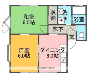 サダージュ【103号室】の間取り