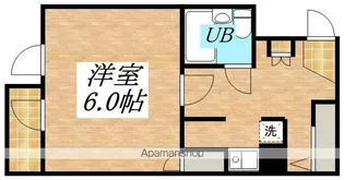 1Kの間取り画像