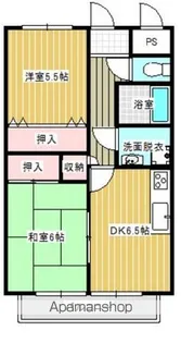 サンセール新居【2階】の間取り