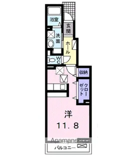 カーサカメリアⅦ【1階】の間取り
