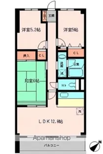 トーケンハイム西台(旧特優賃)【2階】の間取り