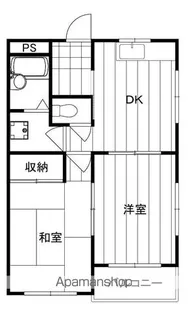 メゾンコムラ【2階】の間取り