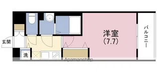 LUXE海老江Ⅱ【5階】の間取り
