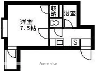 レインボー新屋敷【503号室】の間取り