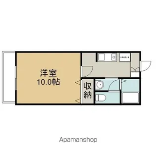 ソレイユ光【2階】の間取り