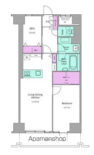レジディア目白【2階】の間取り