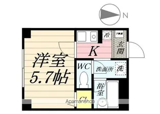フォレスト平安【201号室号室】の間取り