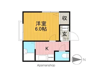 ソレジオ【1階】の間取り