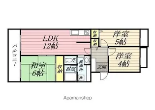 湘南カワマヒルズ【2階】の間取り