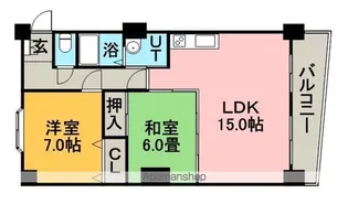 ウィンダムコート【9階】の間取り