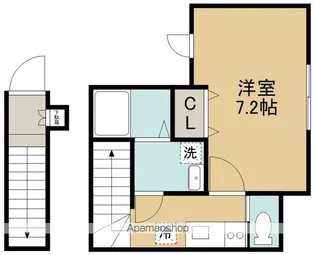 CREATE INC【2階】の間取り