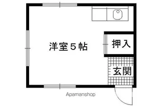 フラット清水【103号室】の間取り