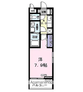 ライツ【3階】の間取り