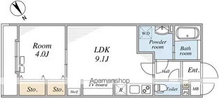 リブリ・船橋Ⅳ【3階】の間取り