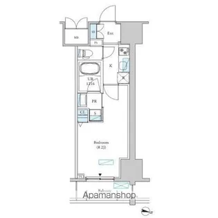 ロイジェントパークス千葉中央【10階】の間取り