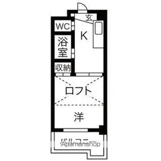 サン・ウエダビルⅠ【3階】の間取り